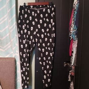 Torrid size 2 Skull Leggings